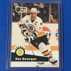 Ray Bourque #567 1991-92 Pro Set Ice Hockey Trading Card
